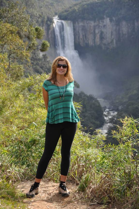 Mirante do magnífico Salto São João, em Prudentópolis - PR